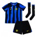 Inter Milan Benjamin Pavard #28 Replika Babykläder Hemma matchkläder barn 2023-24 Korta ärmar (+ Korta byxor)